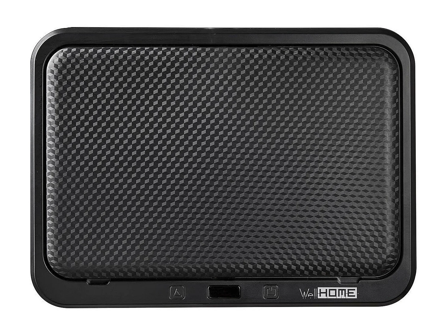 WELL HOME - Poubelle Intelligente sans Pieds pour Recyclage avec ouverture automatique et contact manuel 15L+15L 35,5x26x60cm Couleur Noir