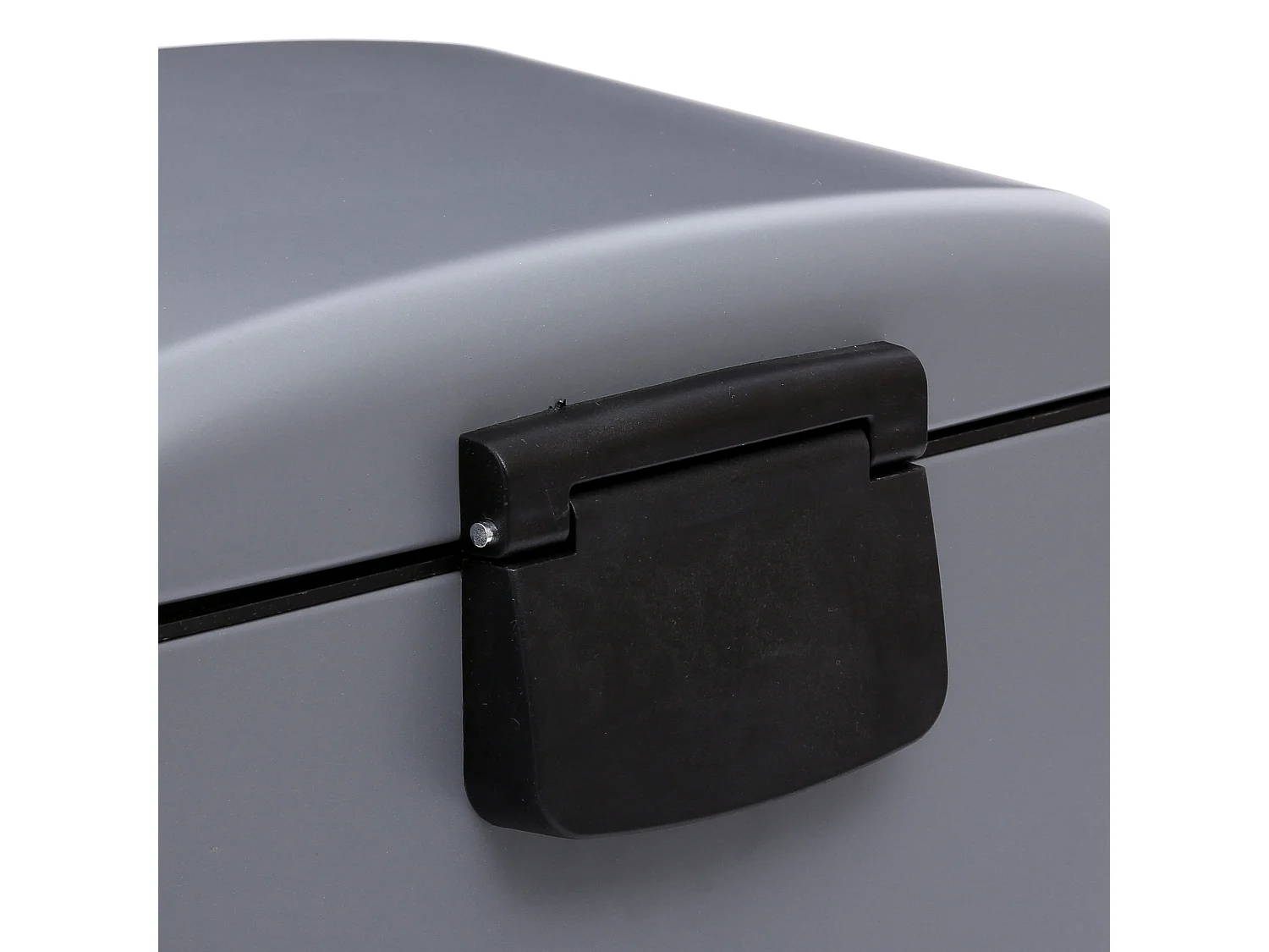 WELL HOME - Poubelle / poubelle / poubelle à pédale Anthracite 30L