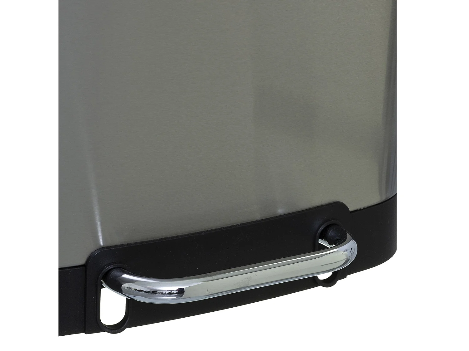 WELL HOME - Poubelle / poubelle / conteneur à déchets avec pédale en métal 30 L