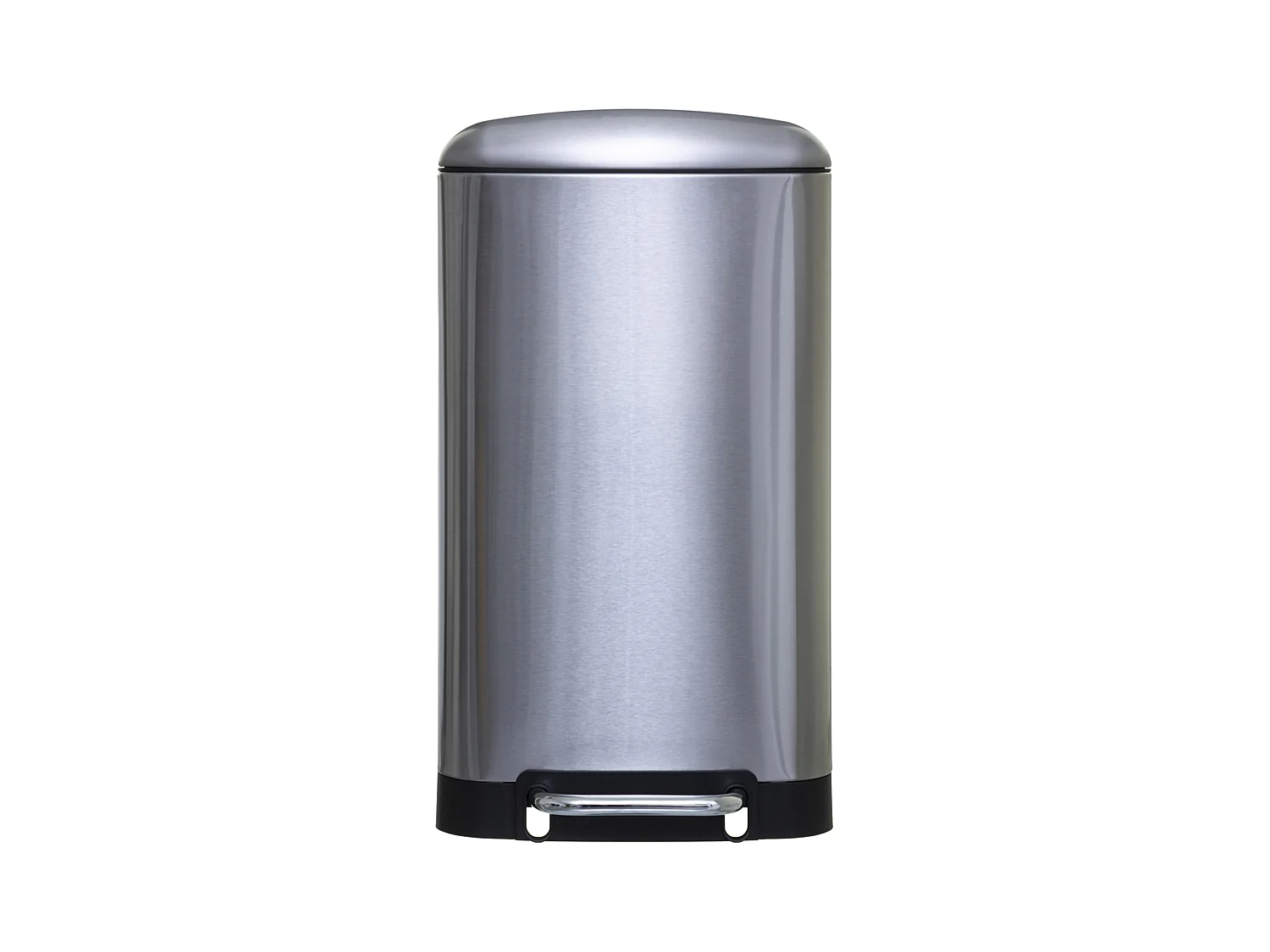 WELL HOME - Poubelle / poubelle / conteneur à déchets avec pédale en métal 30 L