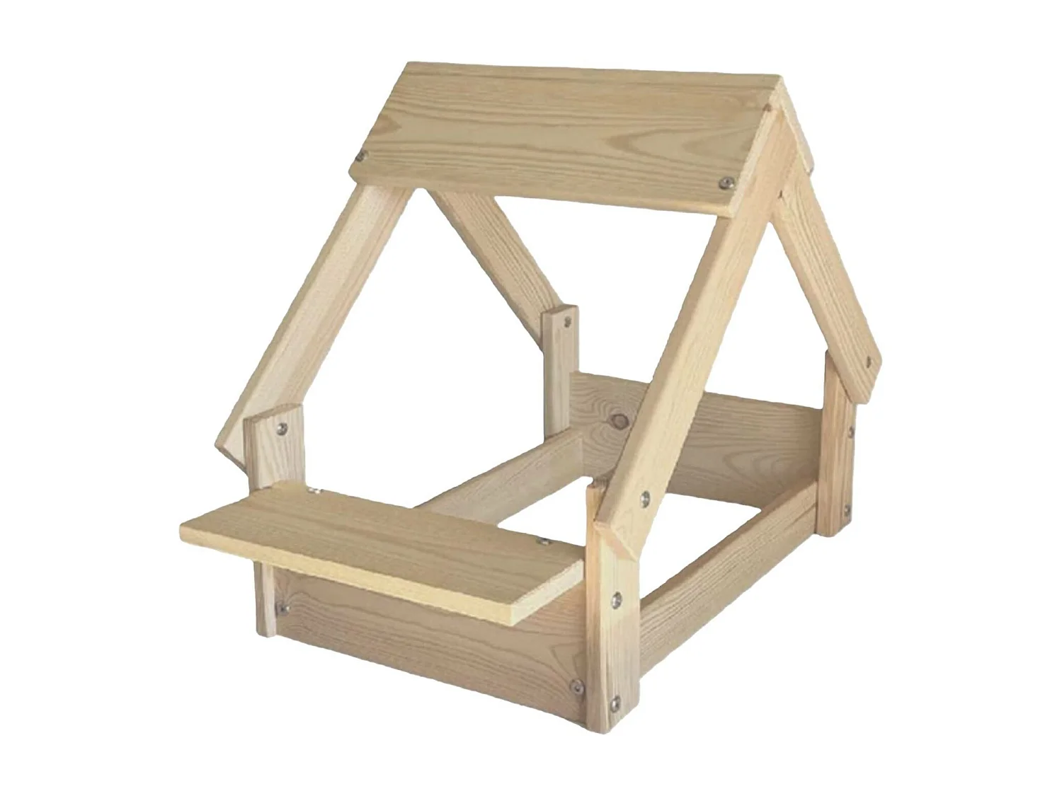 Niche d'intérieur Well Home, structure en bois avec support de bol, couleur bois