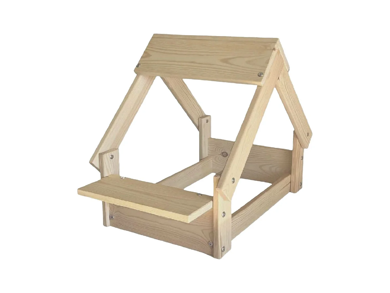 Niche d'intérieur Well Home, structure en bois avec support de bol, couleur bois
