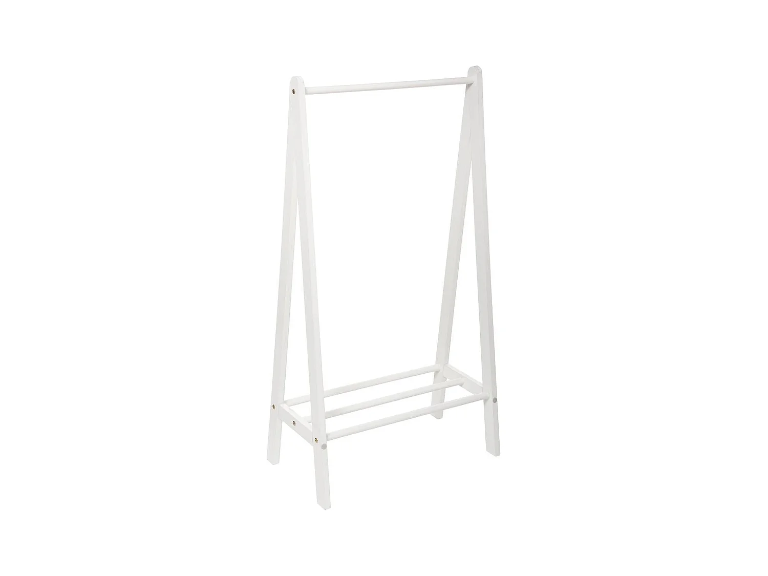 WELL HOME - Porte-manteau enfant en bois blanc