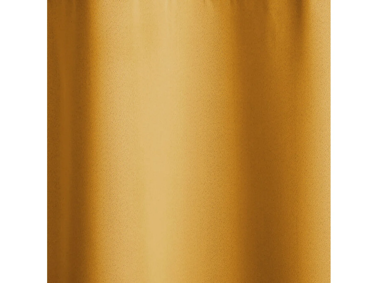 WELL HOME - Rideau occultant en velours ocre 140 x 260