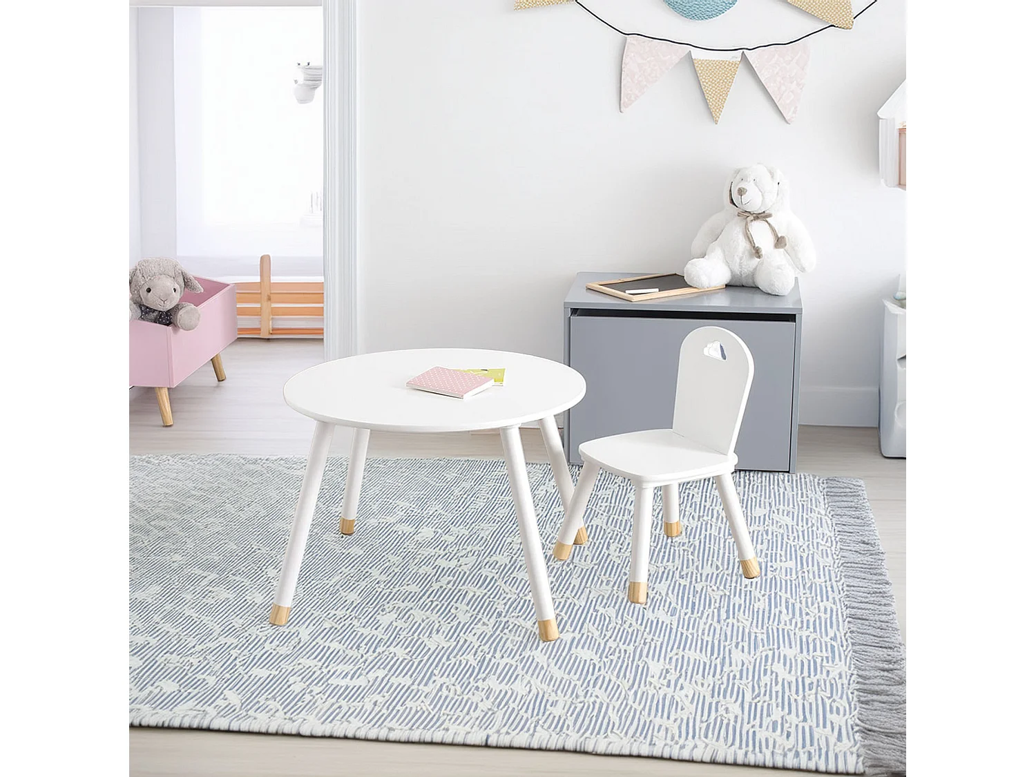 WELL HOME - Tableau blanc "douceur"