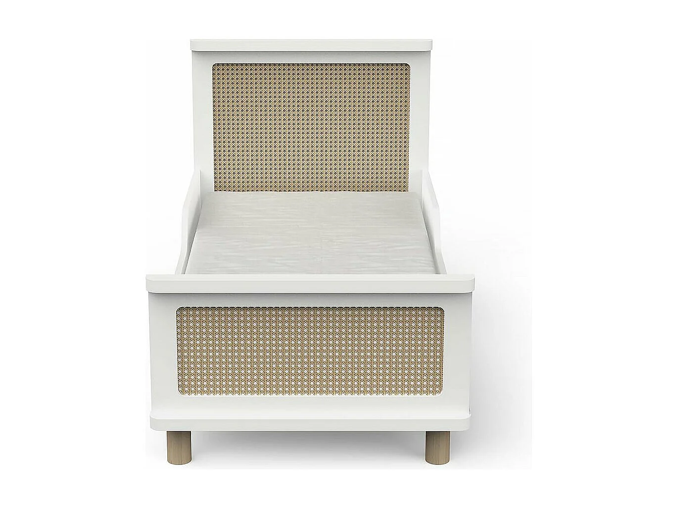 Lit enfant " Ochna " - 70 x 140 cm - Blanc mat