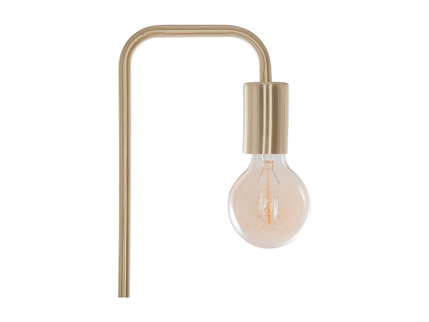 WELL HOME - Lampadaire en métal doré H.150