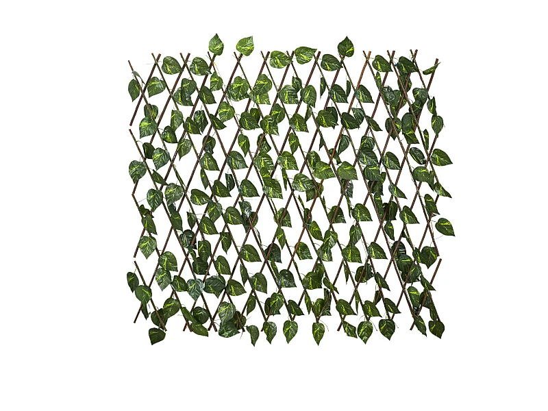 Treillis Feuillage Artificiel 180x90cm Vert