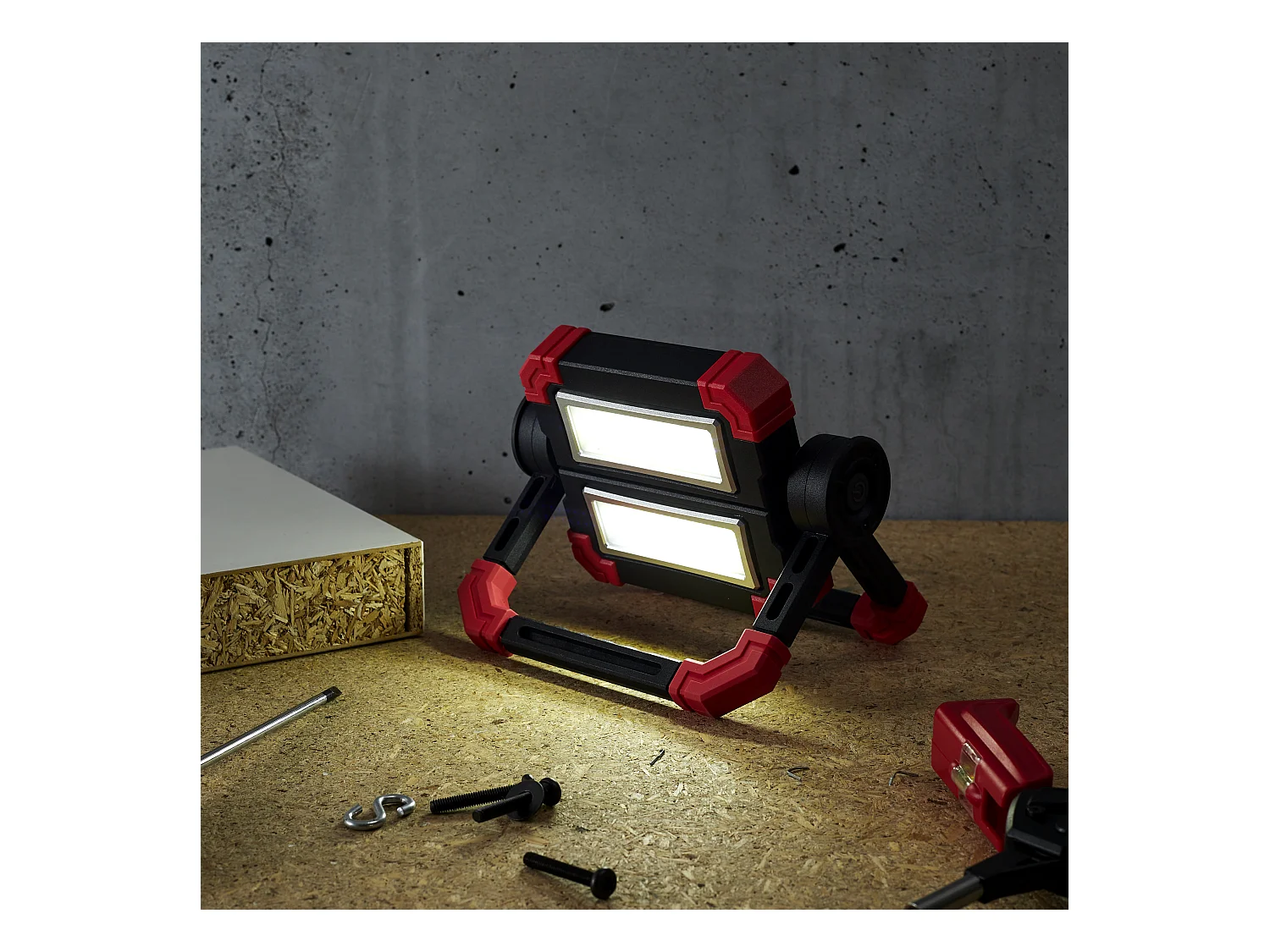 Luminaire Cob Utilitaire Orientable Noir