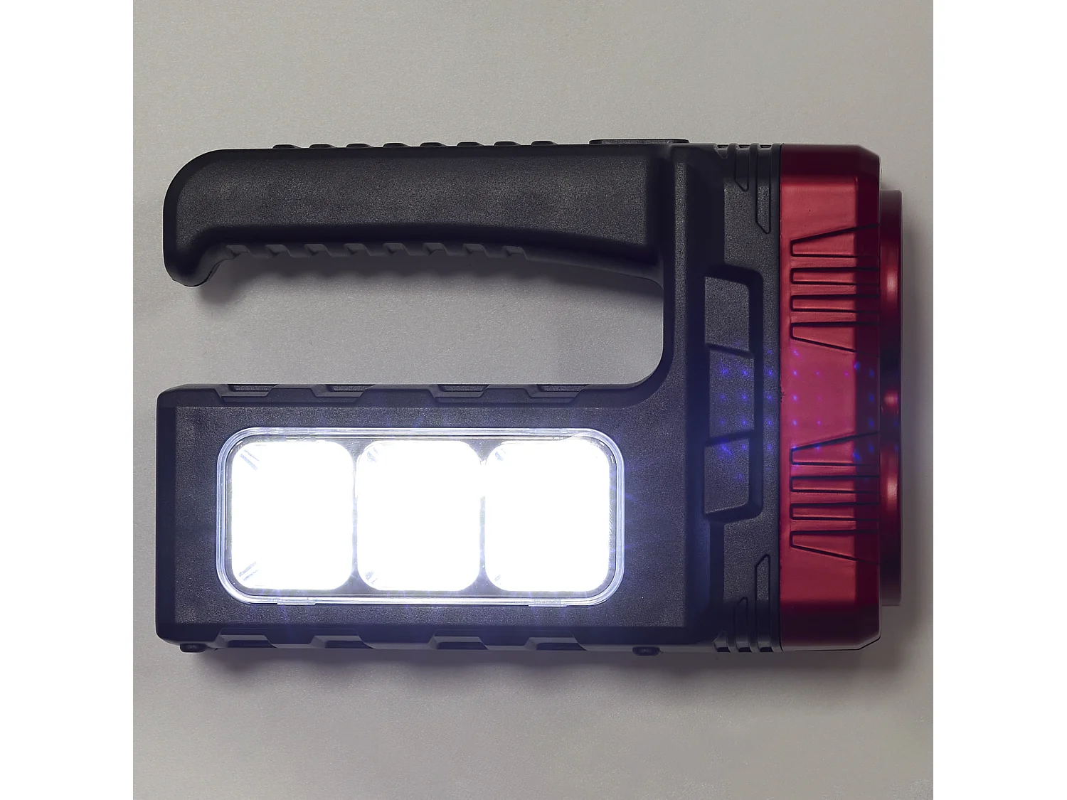 Luminaire Cob Utilitaire Solaire Noir