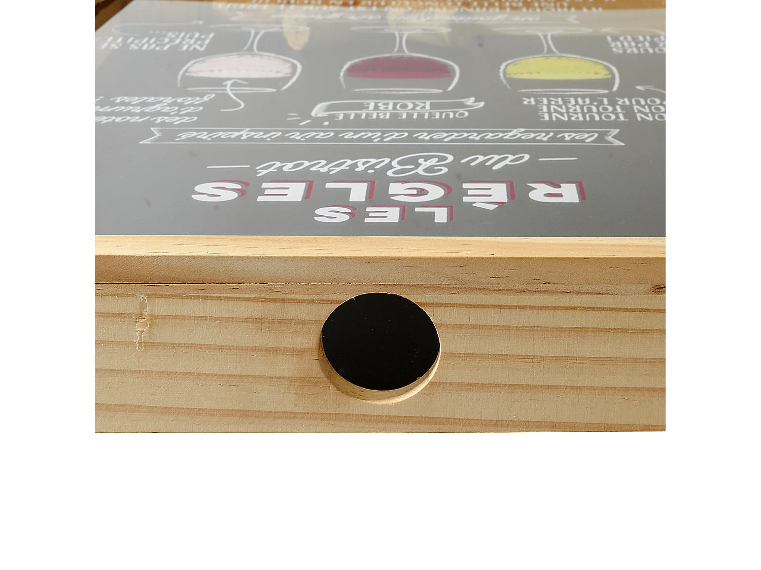 Cadre Bouchon De Liege Bistrot Noir