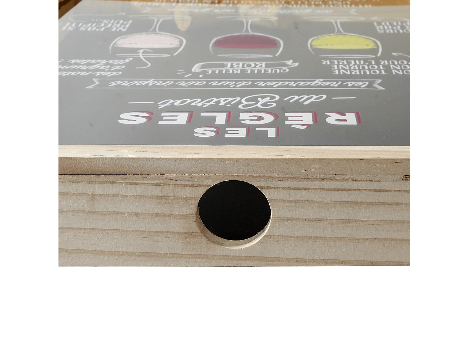 Cadre Bouchon De Liege Bistrot Noir