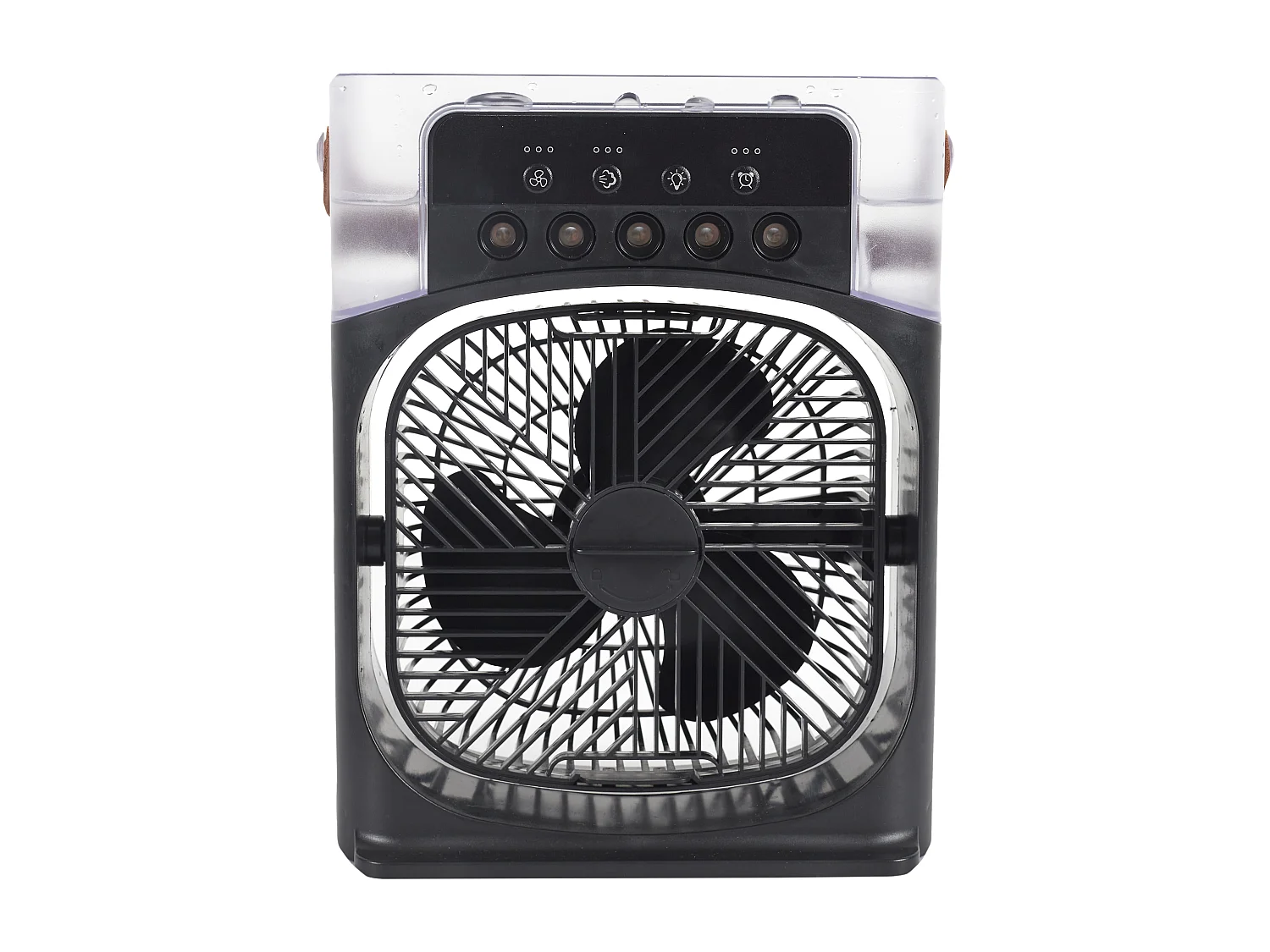 Ventilateur Brumisateur Led Retro Noir
