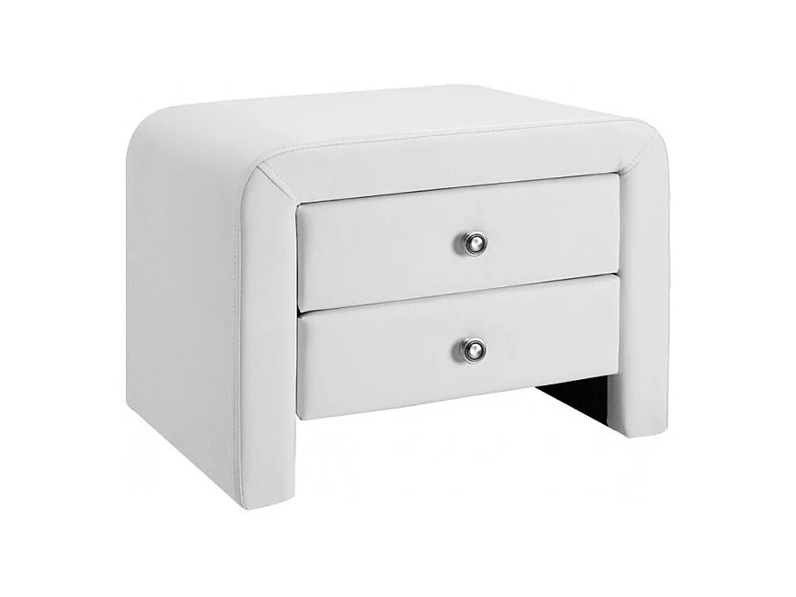 Table Chevet Design Eva - Couleurs - Blanc