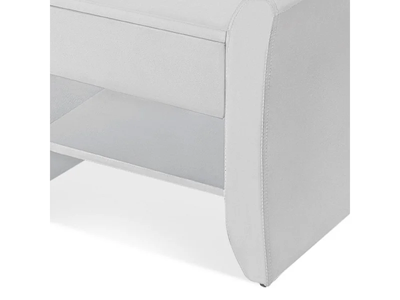 Table De Chevet Nova - Table De Nuit - Design - Couleurs - Blanc