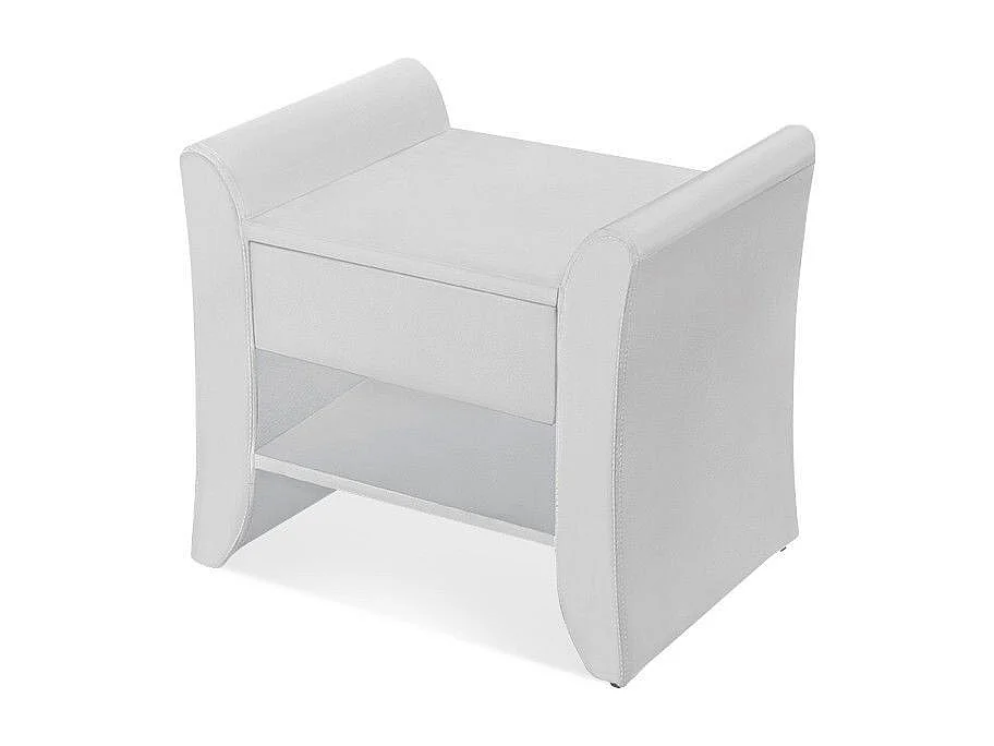 Table De Chevet Nova - Table De Nuit - Design - Couleurs - Blanc