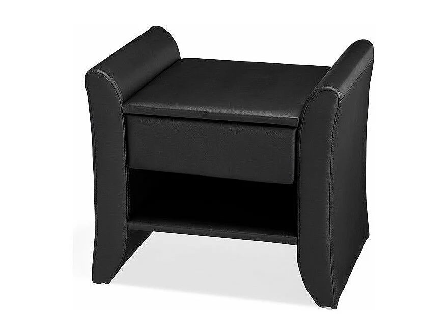 Table De Chevet Nova - Table De Nuit - Design - Couleurs - Noir