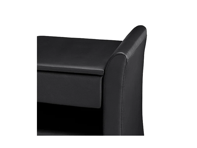 Table De Chevet Nova - Table De Nuit - Design - Couleurs - Noir
