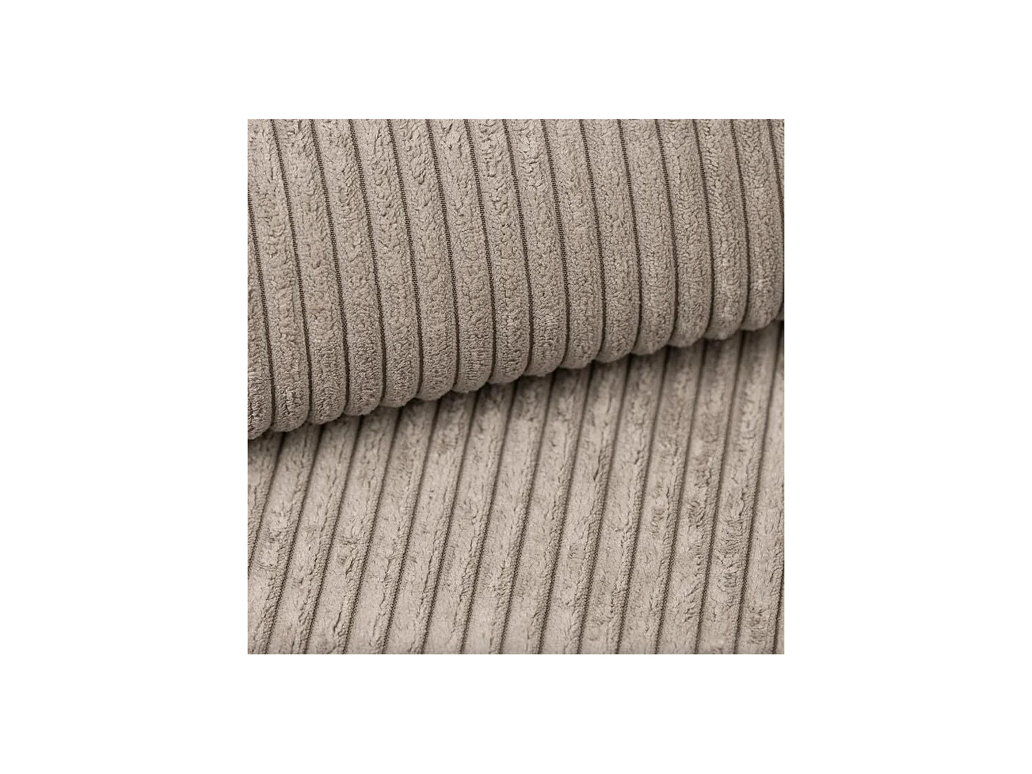 DomoHome XXL Canapé d'angle U avec lit 330x130cm, coussins doux, coffre, rembourrage haut de gamme, beige, 377x143x83cm