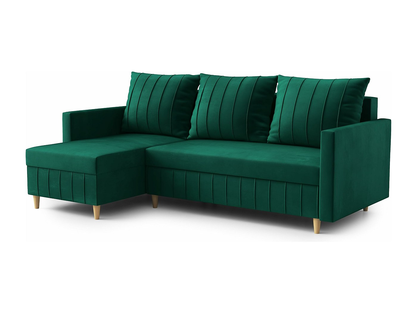Ecksofa FOX mit elegantem Design, 224x103 cm, komfortabel ...