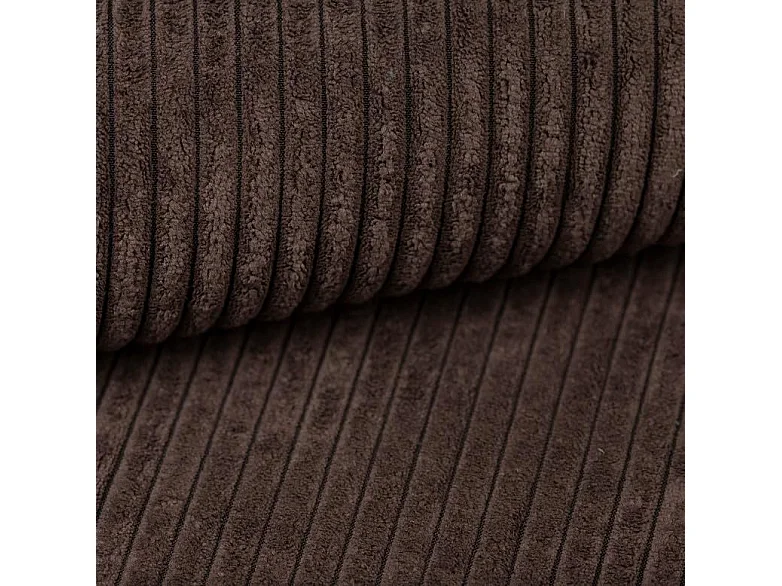 DomoHome XXL U-Ecksofa mit Bett 330x130cm, weiche Kissen, Truhe, hochwertige Polsterung, bronze, 377x143x83cm