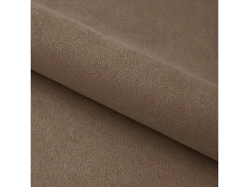 Narożnik LOTTA w tkaninie ASTI, 258x212cm – elegancki design, funkcja spania i pojemny schowek, układ prawy, kolor: KAPUCYNO