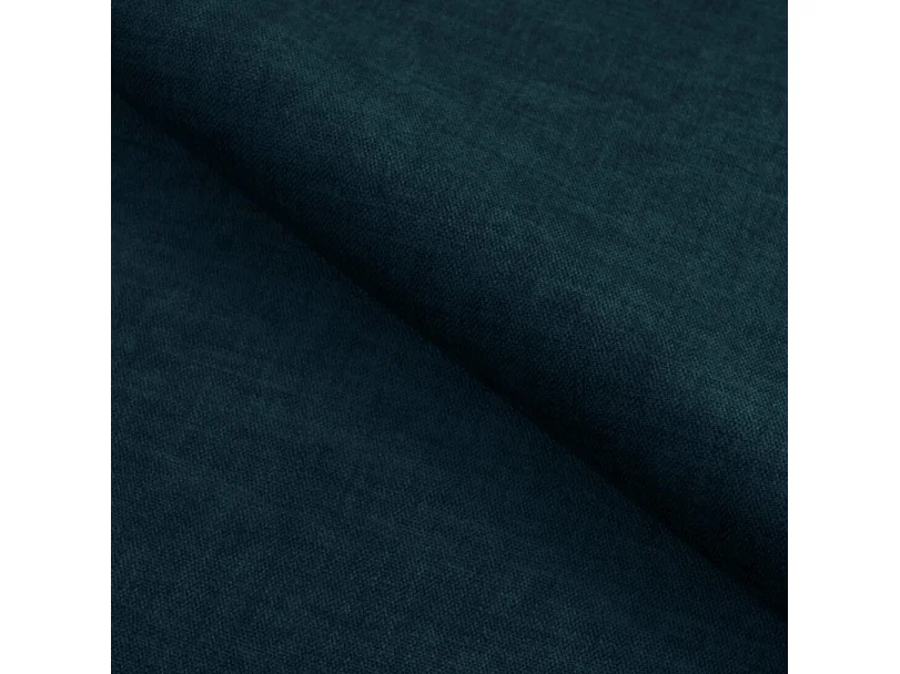 Canapé d'angle PABLO 279x201 cm avec coffre, lit, appuie-têtes réglables, pieds métal, tissu VOGUE facile à entretenir, droit, NOIR