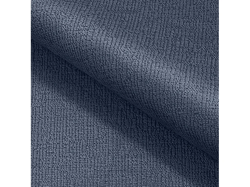 Sofa BOHO - Schlafsofa 140x200cm, Holzfüße, Bettzeugaufbewahrung, PUR-Schaumstoffpolsterung, 244x92x102cm HELLBLAU