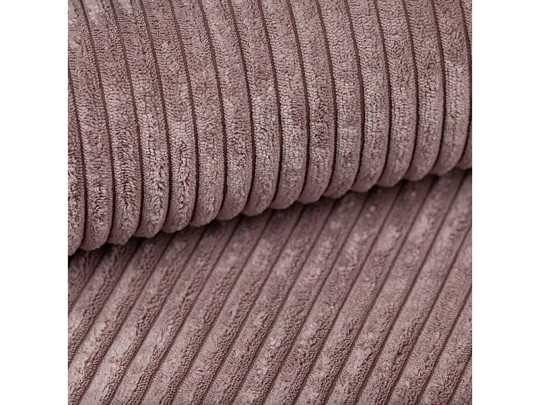 DomoHome XXL U-Ecksofa mit Bett 330x130cm, weiche Kissen, Truhe, hochwertige Polsterung, puderrosa, 377x143x83cm.