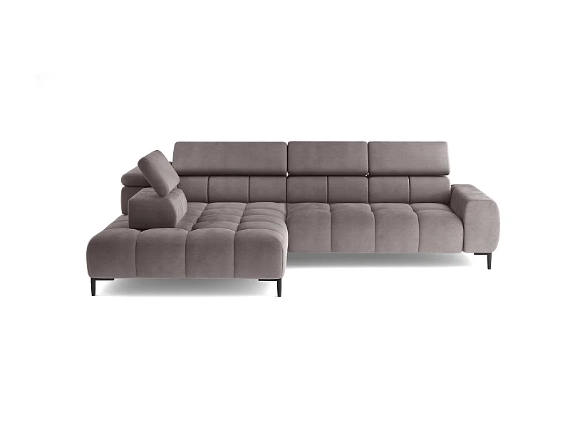 Sofa narożna DOMO-HOME PLAZA L Electric 300x216cm | Solar Brown, lewa