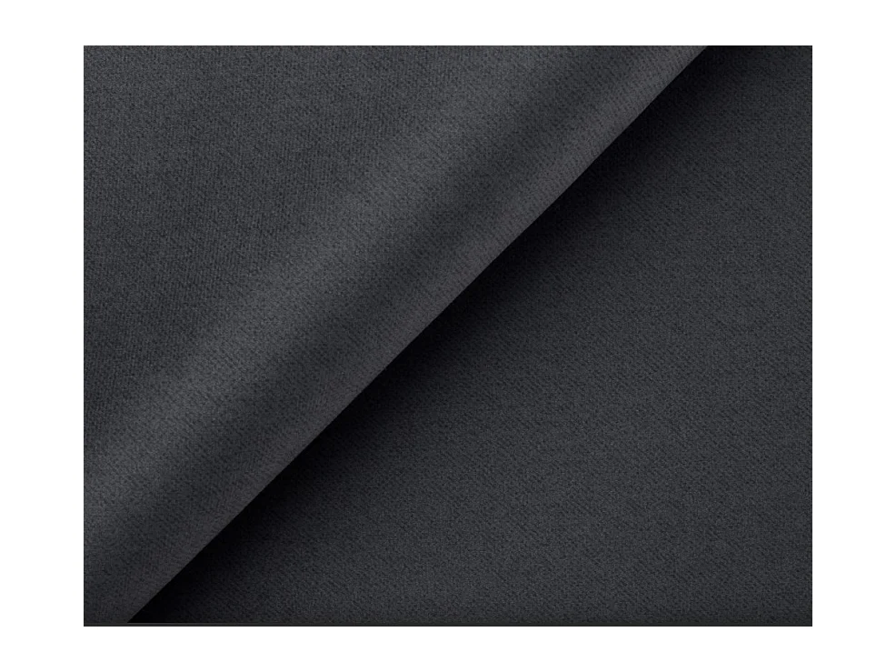 Lit continental BELIZE – chêne massif naturel, 140x200, matelas haut de gamme et surmatelas confort, couleur graphite