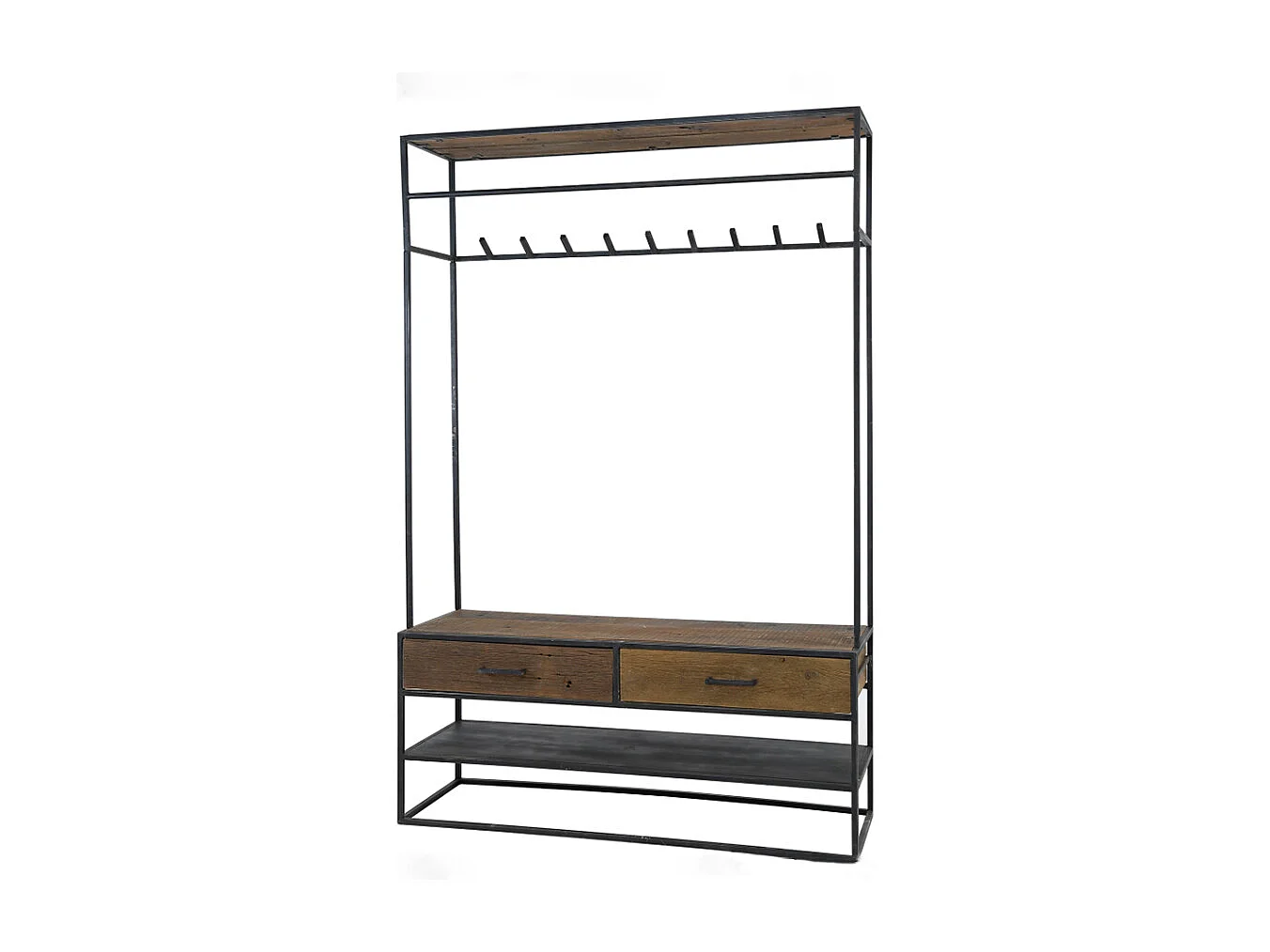 Garderobe - Schwarz Metall - TENBY