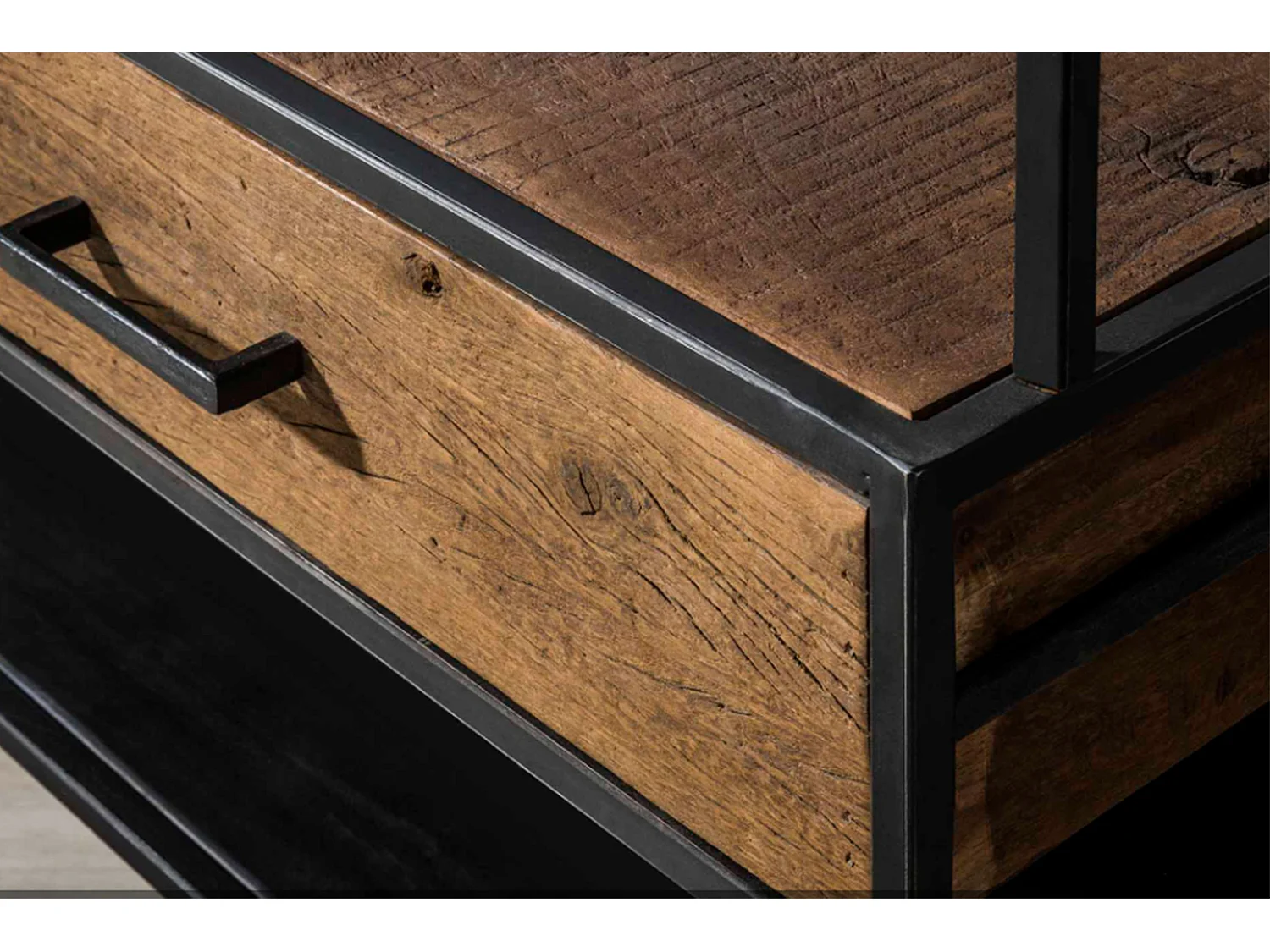 Garderobe - Schwarz Metall - TENBY