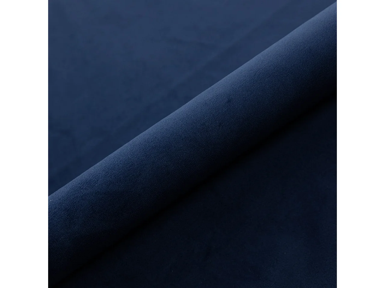 DomoHome - Duurzaam gestoffeerd bed Mona I, modern design, ruime commode, onderhoudsvriendelijke stof 200x200 cm, marineblauw