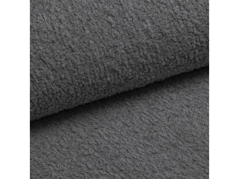 Lit rembourré MONA V DomoHome, tissu premium avec espace de rangement, 140x200 cm, GRIS