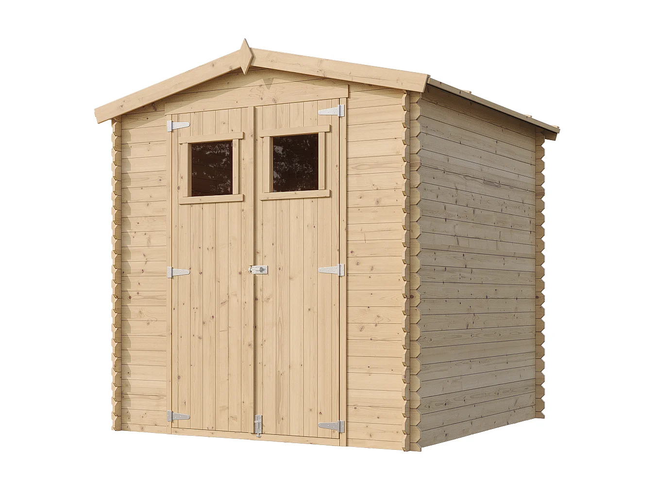 Gartenhaus holz - B216xL206xH216 cm / 3.53 m² - M343