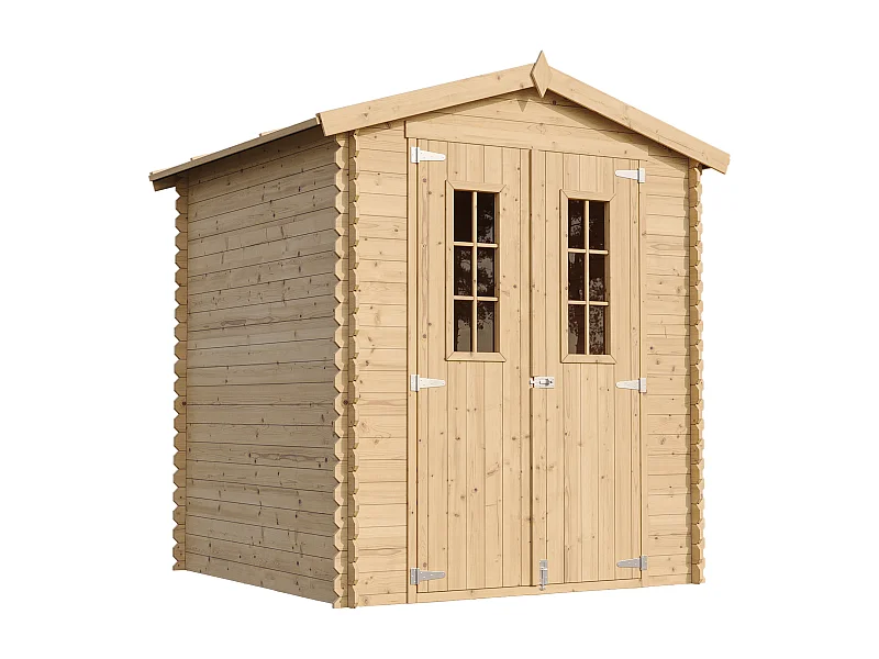 Holzhaus Gartenhaus- B196xL186xH218 cm/ 2,82 m2 - TIMBELA M320C