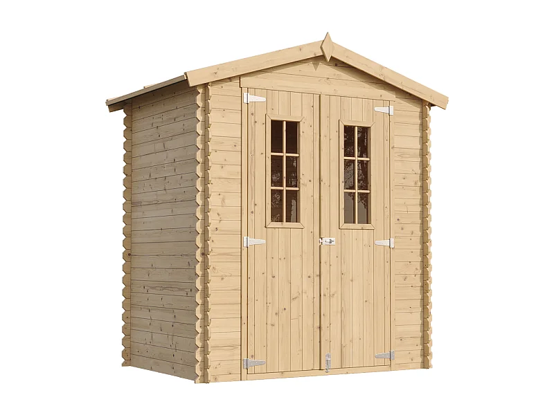 Holzhaus gartenhaus - B196xL136xH218 cm / 1.98 m² - M367C