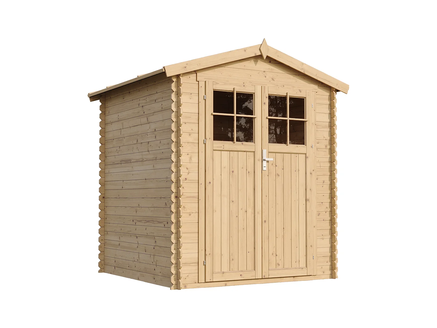 Abri de jardin en bois - I186xL196xH218 cm/ 2,82 m2 - TIMBELA M320F
