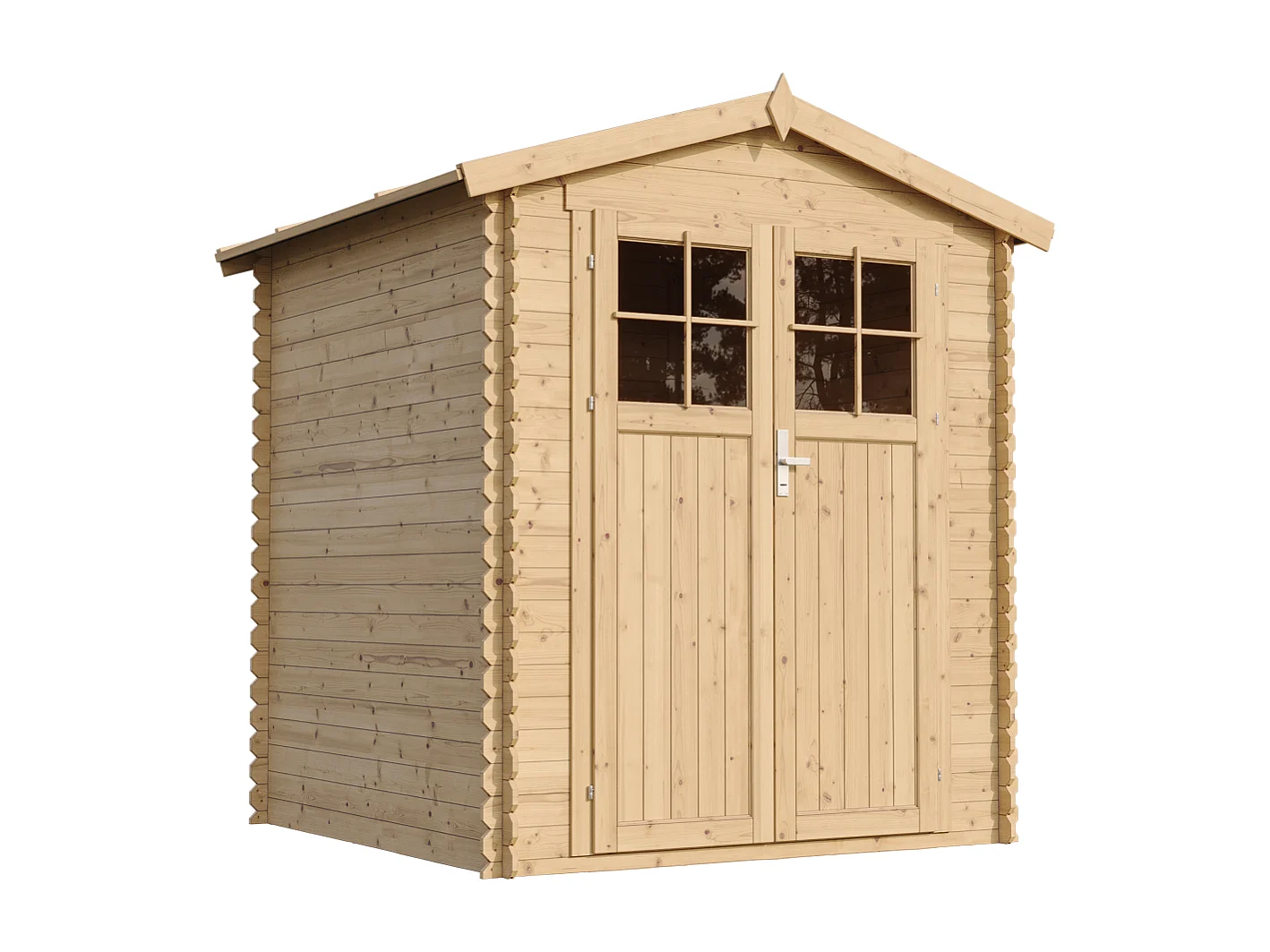 Abri de jardin en bois - I186xL196xH218 cm/ 2,82 m2 - M320F