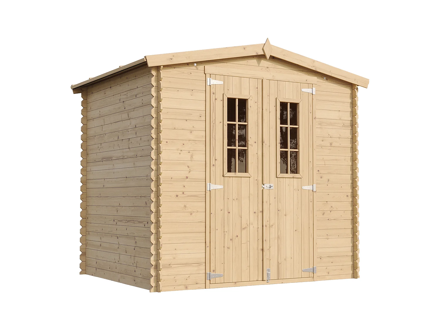 Abri de jardin en bois - I236xL226xH218 cm/ 4.33 m2 - TIMBELA M369C