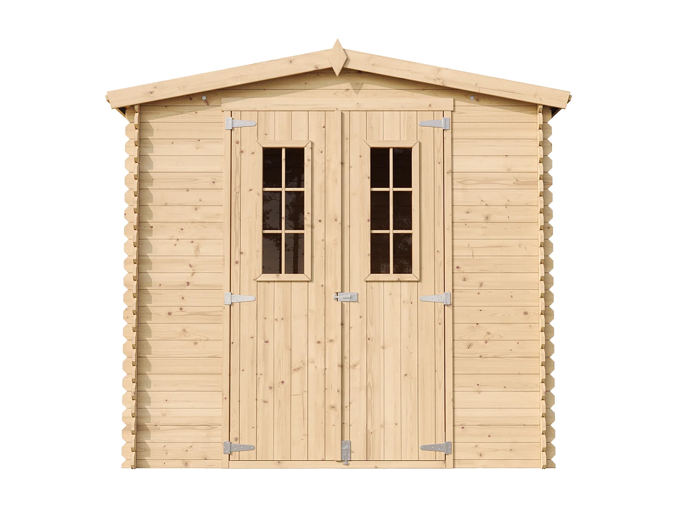 Cobertizo de madera para jardín - 226x236 cm / 4.33 m² - M369C