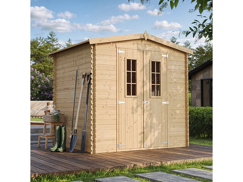 Casetta da giardino in legno - 4.33 m² - M369C