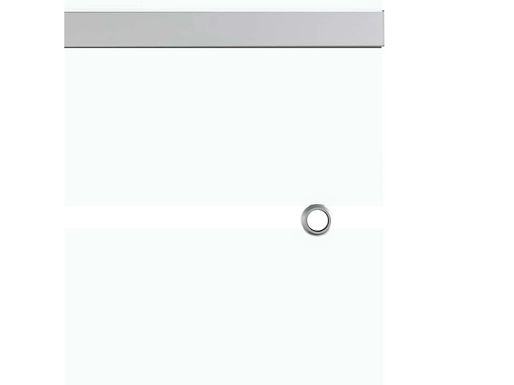 Porte coulissante Verre ESG et aluminium 76x212 cm Argenté - Design Moderne
