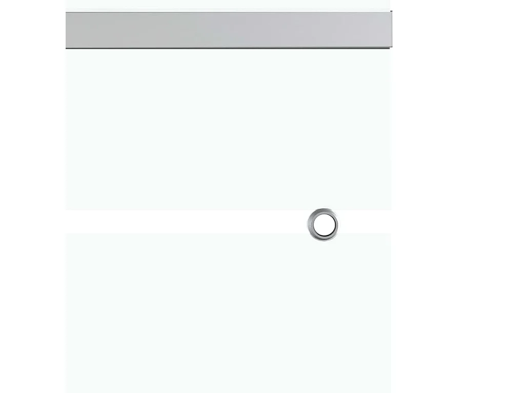 Porte coulissante en verre ESG aluminium 90x205 cm avec butées souples