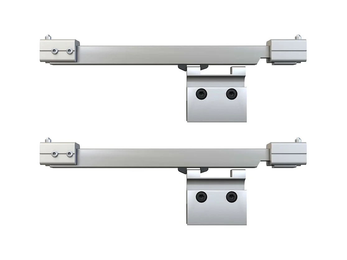 Porte Coulissante Verre ESG et Aluminium 90x205 cm Design Moderne