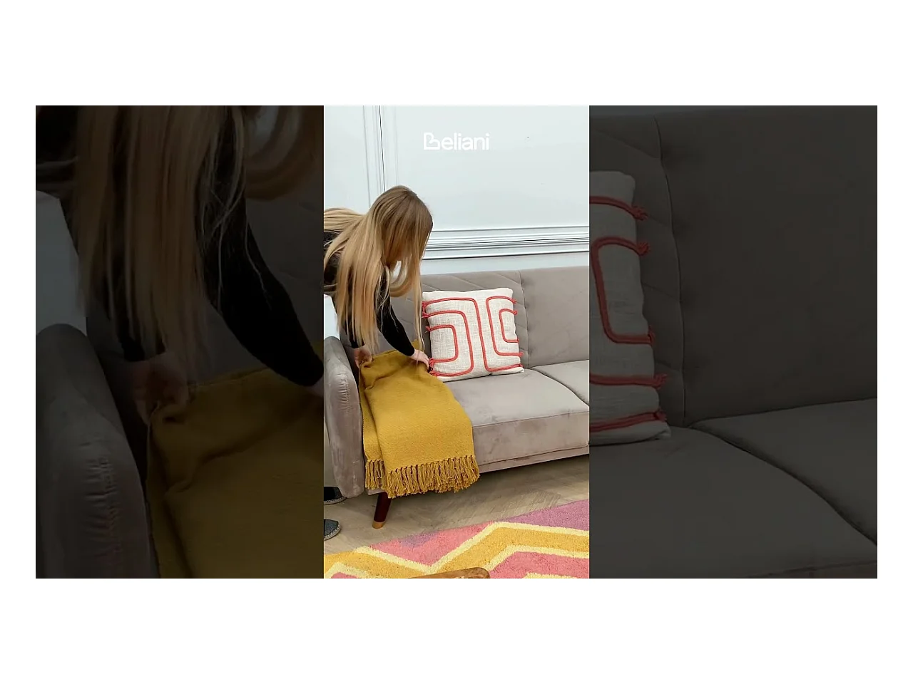 Tavolino da caffè OREGON Marrone