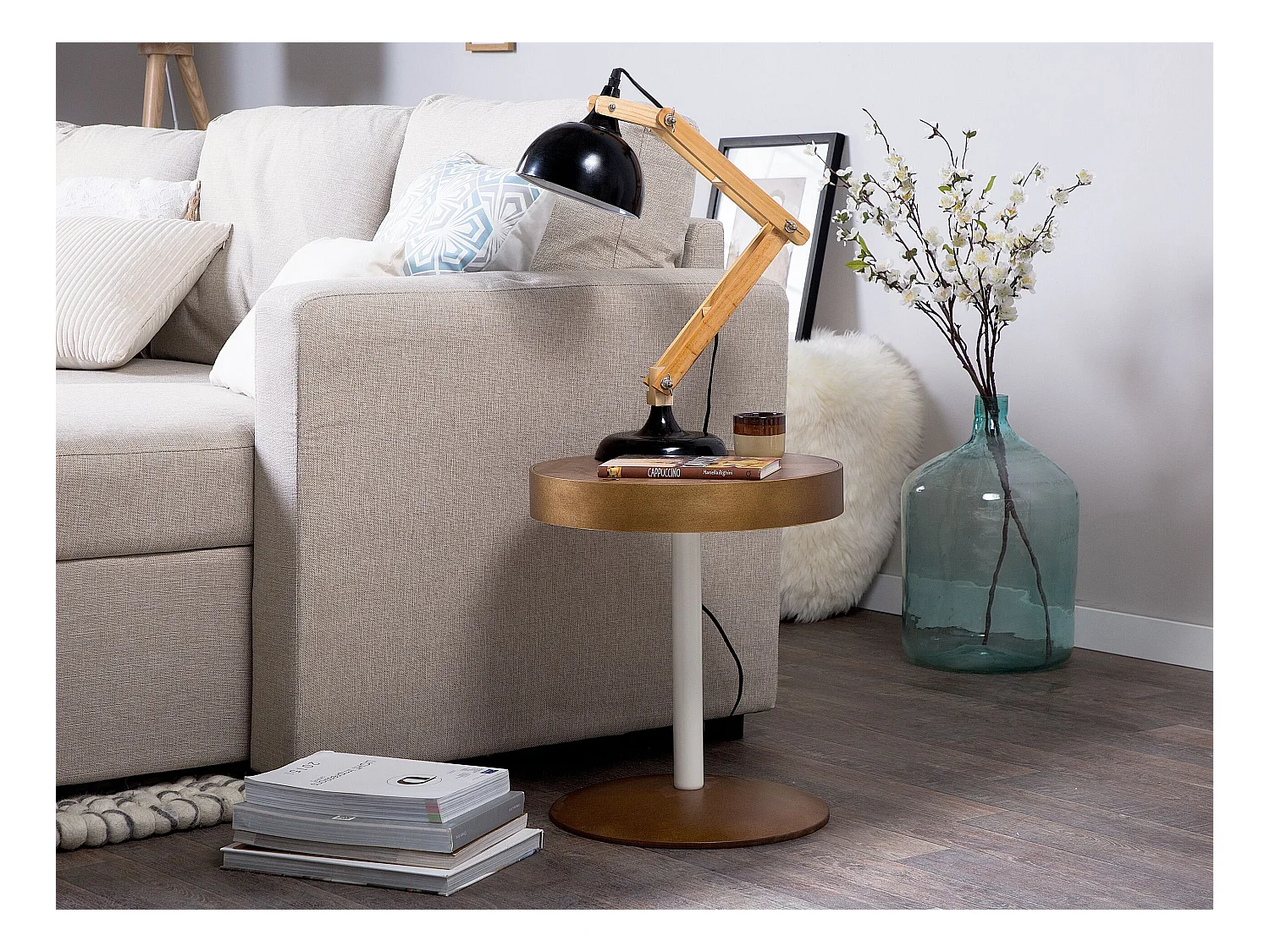 Tavolino da caffè OREGON Marrone