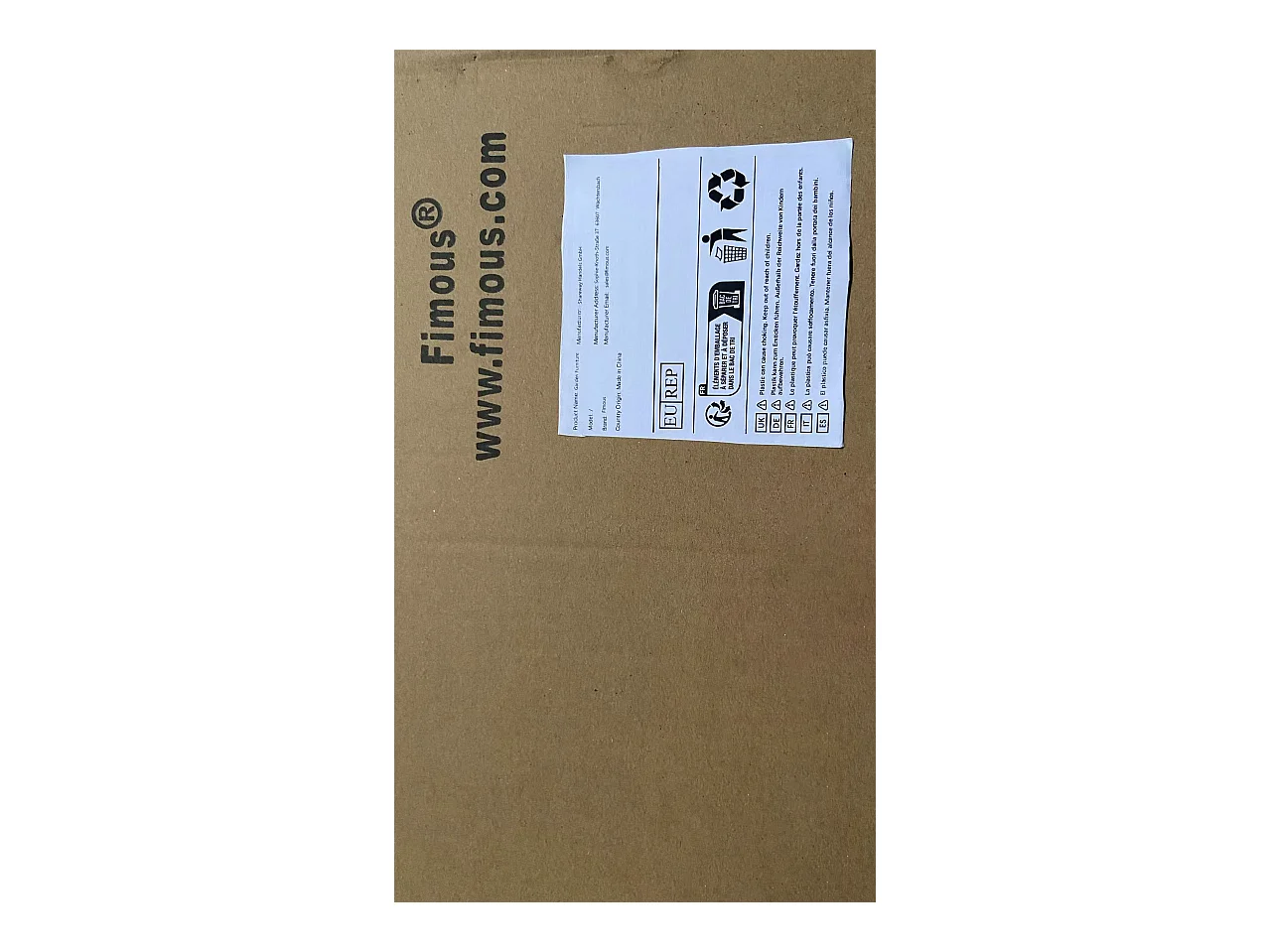 Polyrattan Couchtisch Gartenmöbel im Freien Quadrat Teetisch Dunkelgrau