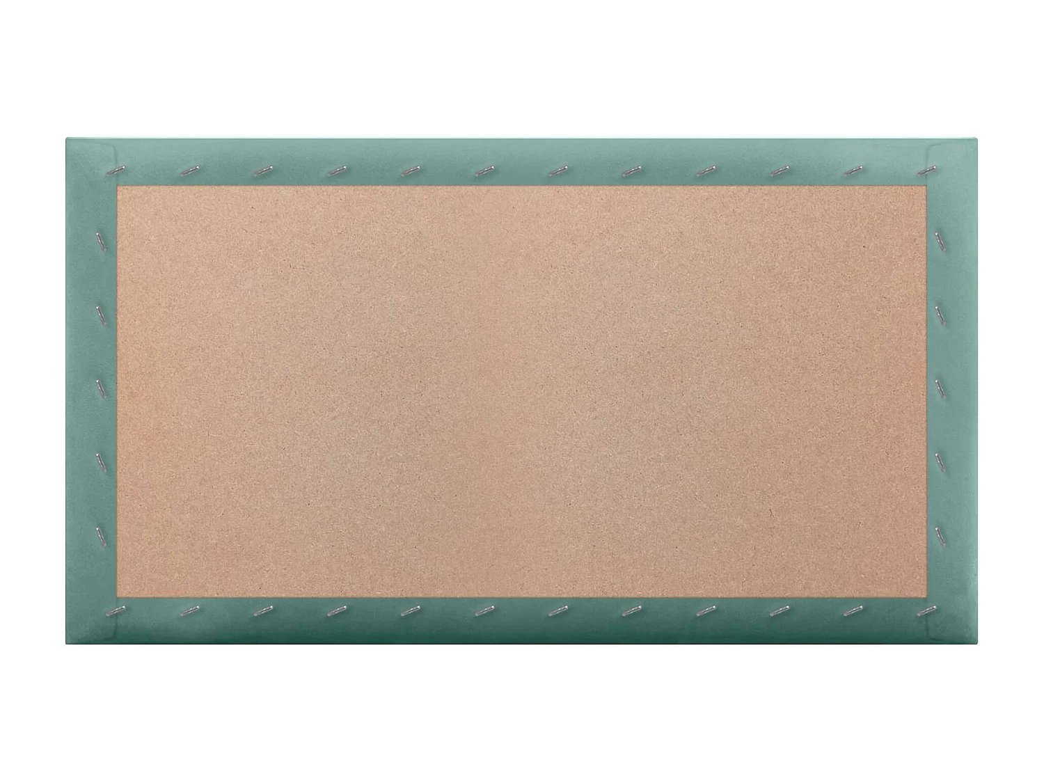 DHOME Panneaux Rembourrés en Velours Premium Autoadhésifs pour Mur Acoustique Absorbant Protection Contre les Chocs, Tete de lit (Turquoise, 60x40cm)
